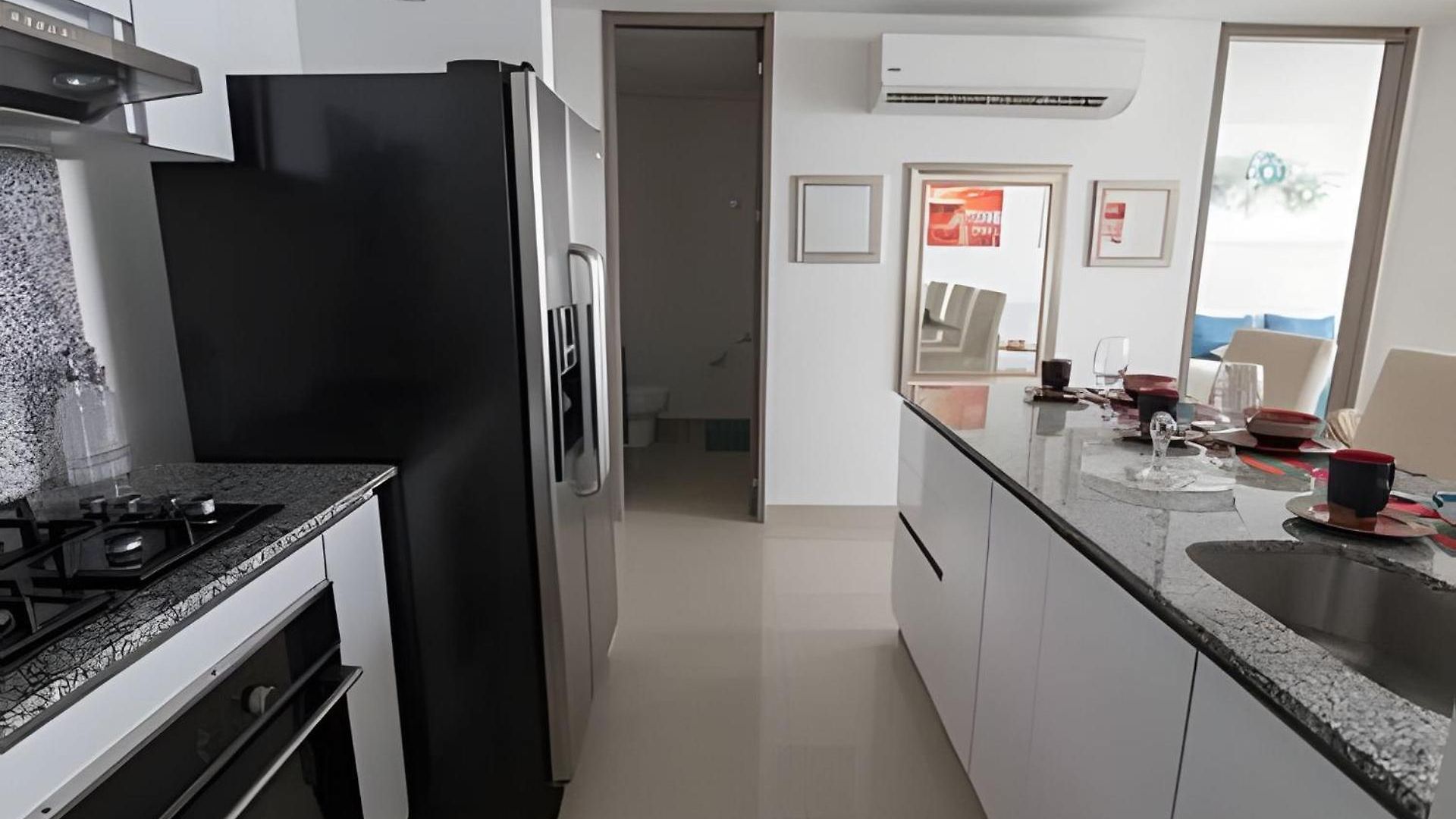 Lujoso Apto De 1 En Piso 29 * Cartagena