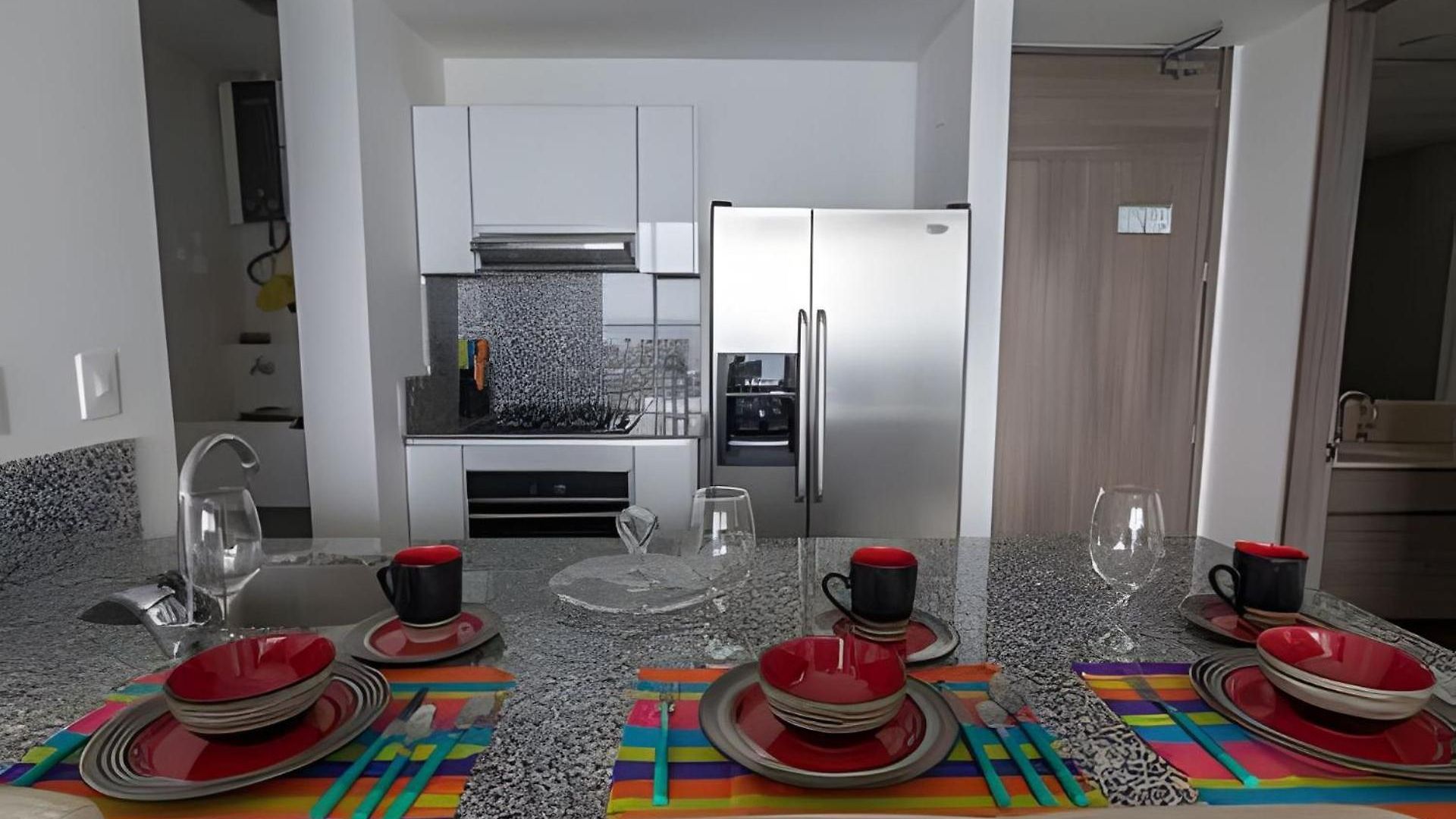 Lujoso Apto De 1 En Piso 29 Apartamento Cartagena