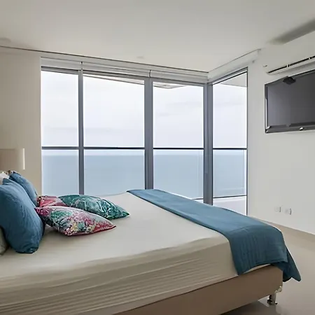 Lujoso Apto De 1 En Piso 29 * Cartagena