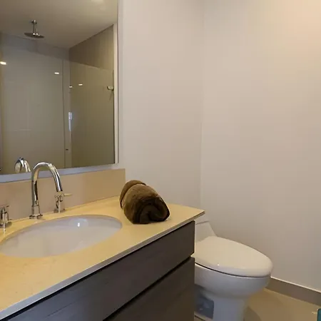 Apartamento Lujoso Apto De 1 En Piso 29 Cartagena
